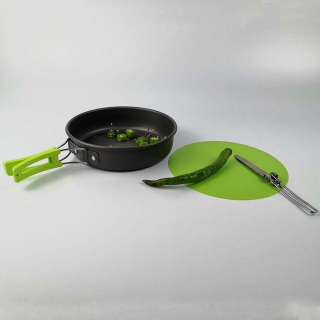 Cookware - Deluxe Outdoor Camping & Hiking. Lightweight, Compact & Folding