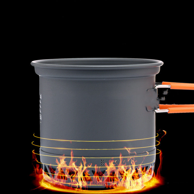 Cookware - Heat Exchange Pot & Pan/Cup. Lightweight, Compact & Folding