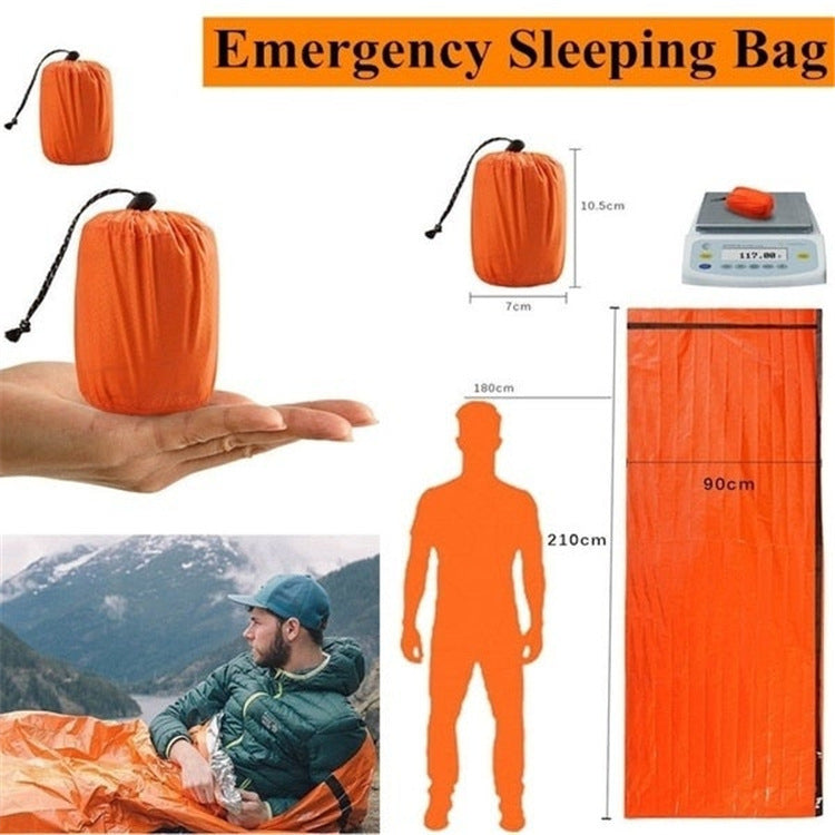 Tent - Emergency Bivvy bag - Sleeping Bag - Thermal Blanket