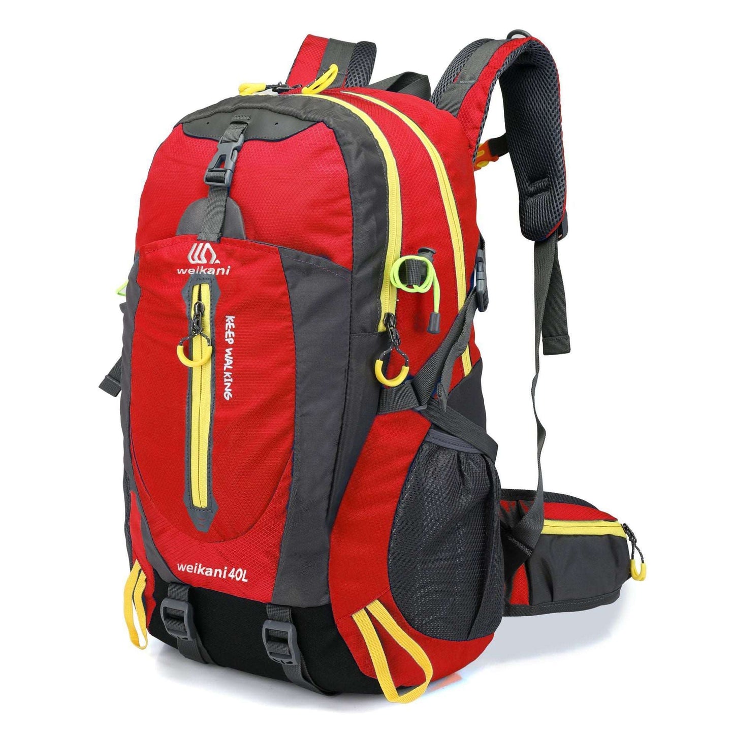 Backpack - 40L Keep Walking Red