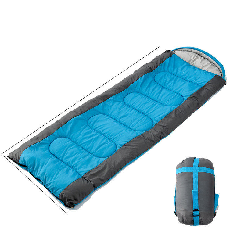 Sleeping bags - Zip together & Multiple temperature ranges Blue - Right Zipper